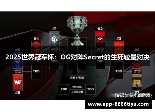 2025世界冠军杯：OG对阵Secret的生死较量对决
